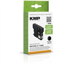 KMP B78B cartuccia nero kompatibel c. Brother LC-1100 BK 2