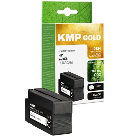 KMP cartuccia Original nero           HP 3JA30AE 963 XL