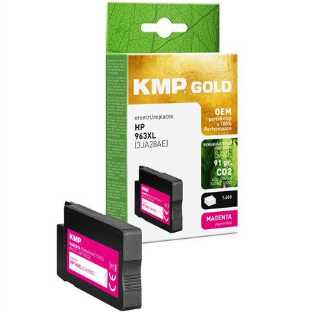 KMP cartuccia magenta compatibile c. HP 3JA28AE 963 XL