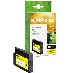 KMP cartuccia giallo compatibile c. HP 3JA29AE 963 XL