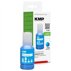 KMP C149 serbatoio inch. ciano compatibile con Canon GI-56 C