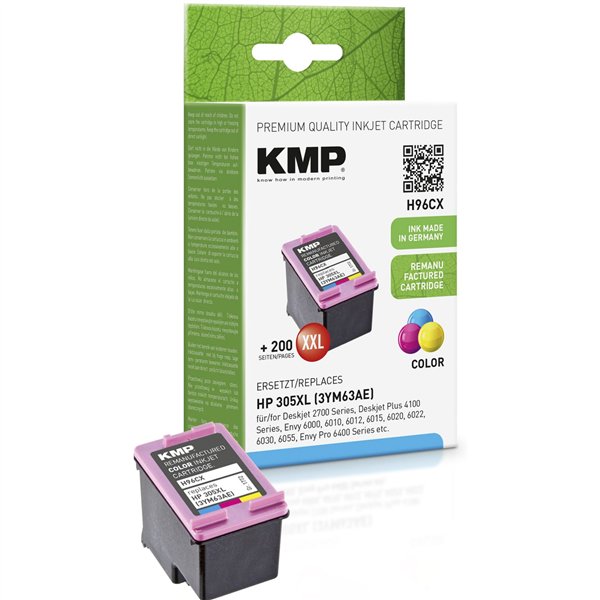 KMP H96CX cartuccia colore compatibile con HP 3YM63AE