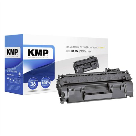KMP H-T235 cartuccia nero compatibile con HP CE 505 A