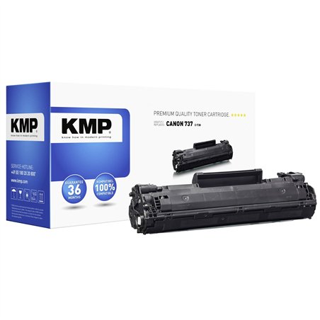 KMP C-T38 cartuccia nero compatibile con Canon 737