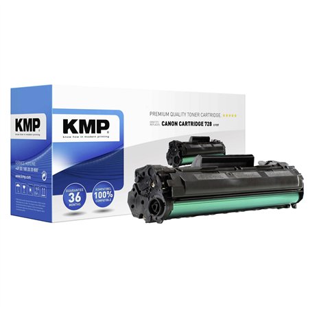 KMP C-T27 cartuccia nero compatibile con Canon 728