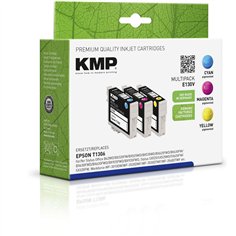 KMP E130V Multi confezione C/M/Y compatibile con Epson T 130 2