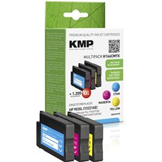 KMP H166CMYX Multipack C/M/Y compatibile con HP 953 XL