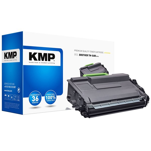 KMP B-T96 cartuccia nero compatibile con Brother TN-3480
