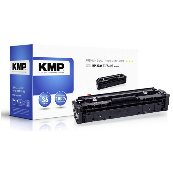 KMP H-T246BX cartuccia nero compatibile con HP CF 540 X