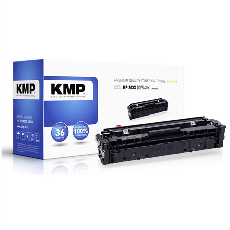 KMP H-T246BX cartuccia nero compatibile con HP CF 540 X