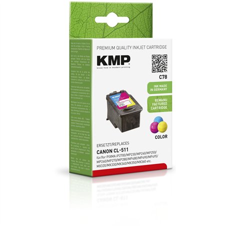 KMP C78 cartuccia     colore compatibile con Canon CL-511