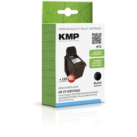 KMP H13 cartuccia     nero compatibile con HP C 8727 AE
