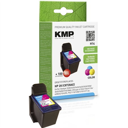 KMP H14 cartuccia     colore compatibile con HP C 8728 AE