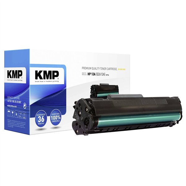 KMP H-T14 cartuccia nero compatibile con HP Q 2612 A