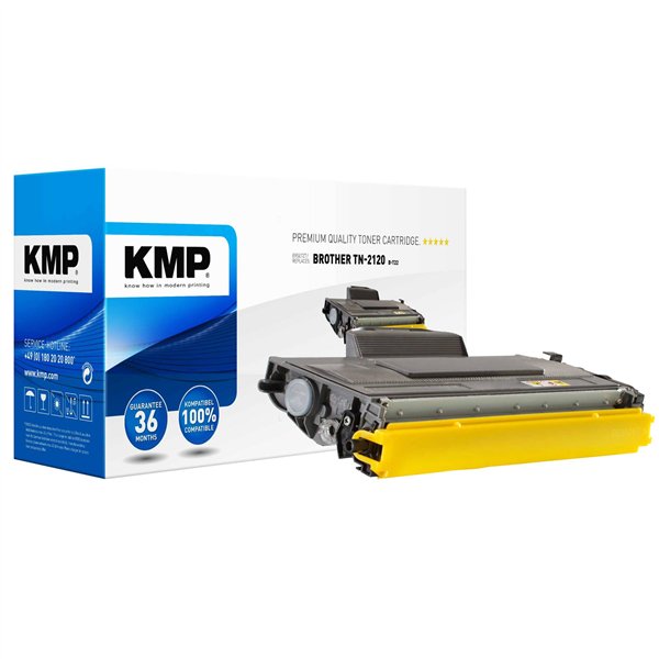 KMP B-T22 cartuccia nero XXL compatibi. con Brother TN-2120 X