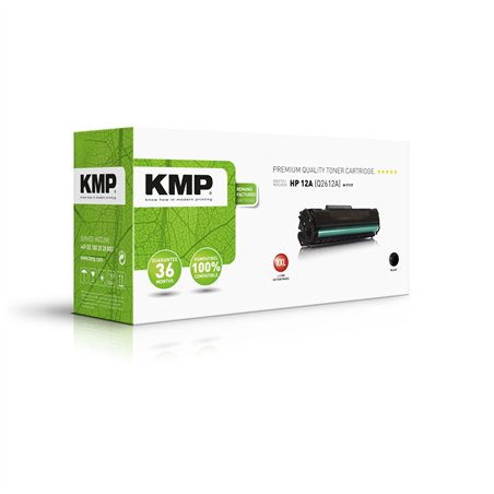 KMP H-T117 cartuccia nero XXL compatibile con HP Q 2612 A