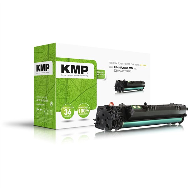 KMP H-T80 cartuccia nero XXL compatibile con HP Q 5949 X