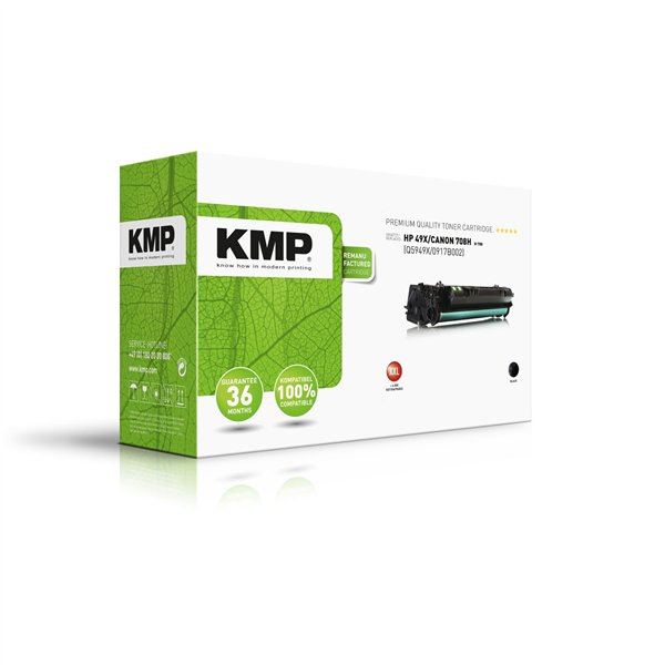 KMP H-T80 cartuccia nero XXL compatibile con HP Q 5949 X