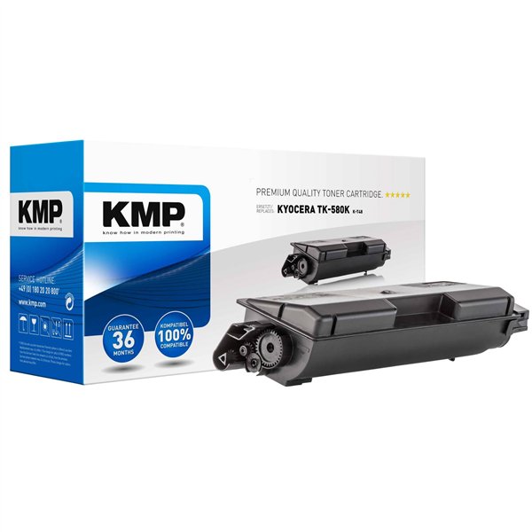 KMP K-T48 cartuccia nero compatibile con Kyocera TK-580 K