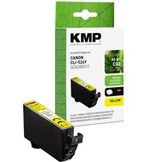 KMP cartuccia giallo sostituisce Canon CLI-526 Y 4543B001