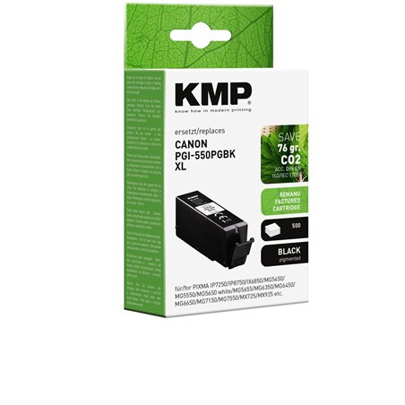 KMP cartuccia nero sostituisce Canon PGI-550PGBK 6431B001