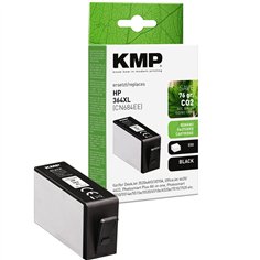 KMP ink cartridge black replaces HP CN 684 EE No. 364 XL