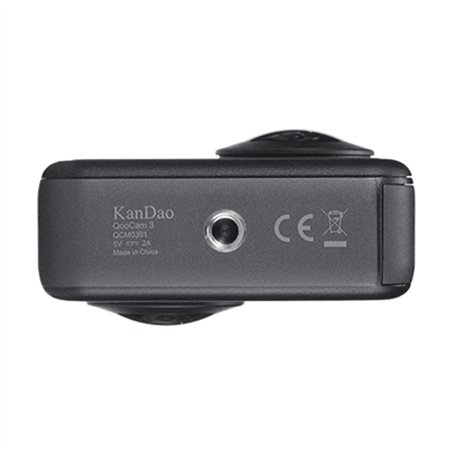 Kandao QooCam 3 360° Action Camera - Motorcycle Combo