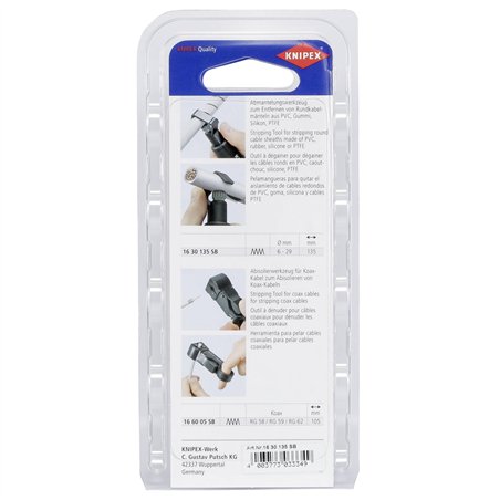 KNIPEX utensile spelacavi 135 mm