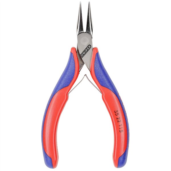 KNIPEX tronchese laterale per elettronica lucid.specchio 115mm