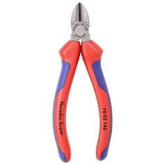 KNIPEX tronchese laterale per meccanica nero atram.luc.140 mm 2