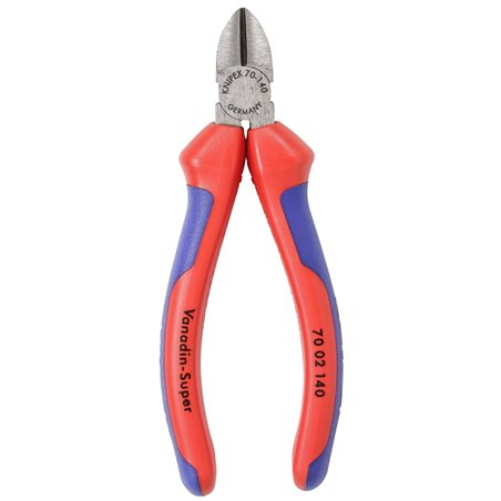 KNIPEX tronchese laterale per meccanica nero atram.luc.140 mm
