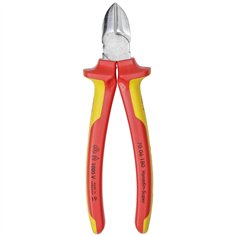 KNIPEX tronchese laterale per meccanica cromato 180 mm 2