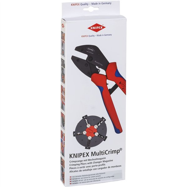 KNIPEX MultiCrimp per PV, MC4/MC4 EVO2