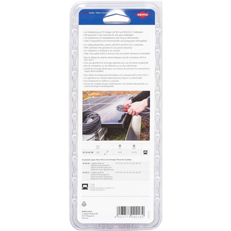 KNIPEX PreciForce Crimpzange f. MC4 / EVO2