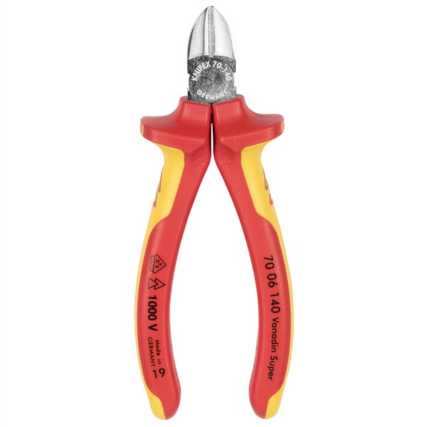 KNIPEX tronchese laterale per meccanica cromato