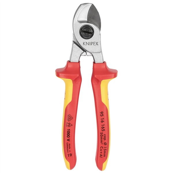 KNIPEX cesoia per cavi isol. con rivest. a più componenti