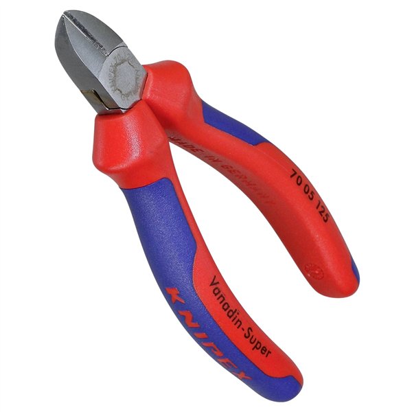KNIPEX tronchese laterale per meccanica cromato 125 mm