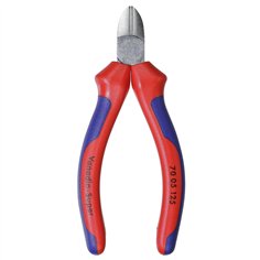 KNIPEX tronchese laterale per meccanica cromato 125 mm 2