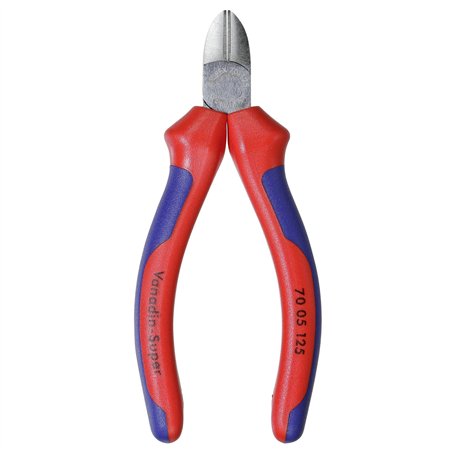KNIPEX tronchese laterale per meccanica cromato 125 mm