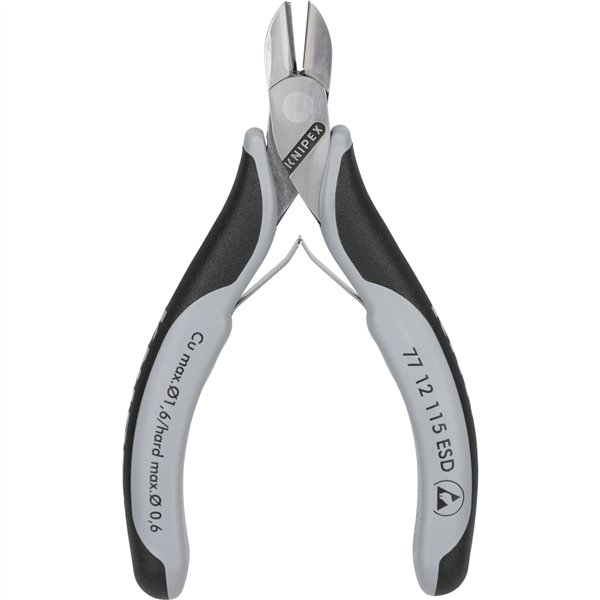 Knipex tronchese laterale per elettronica ESD