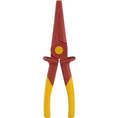 KNIPEX pinza a becchi semitondi in plastica