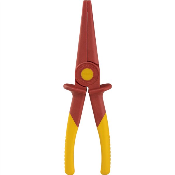 KNIPEX pinza a becchi semitondi in plastica