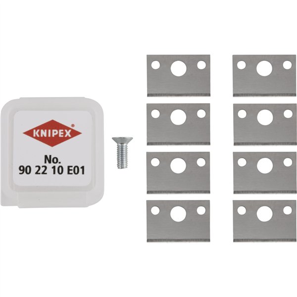 KNIPEX lame di ricambio per 90 22 10 BK (8x)