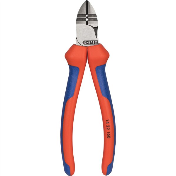 KNIPEX tronch. lat.con spelacavi