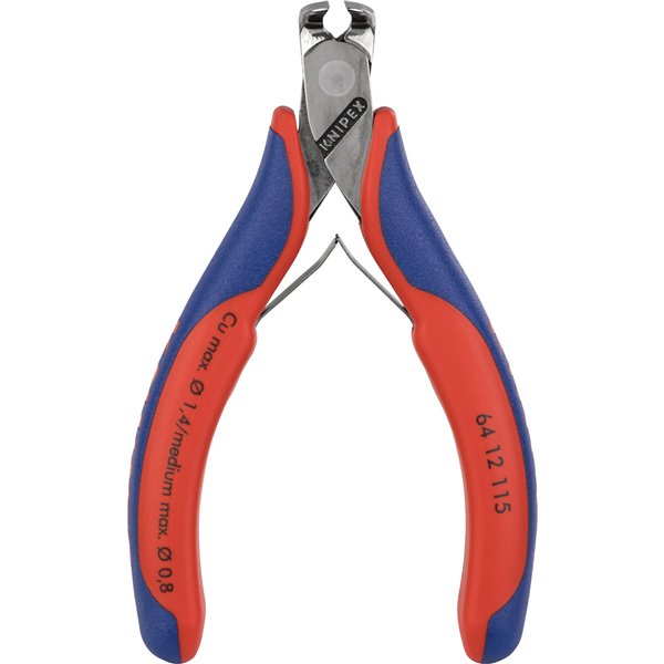 KNIPEX tronchese per elettronica con tagliente frontale