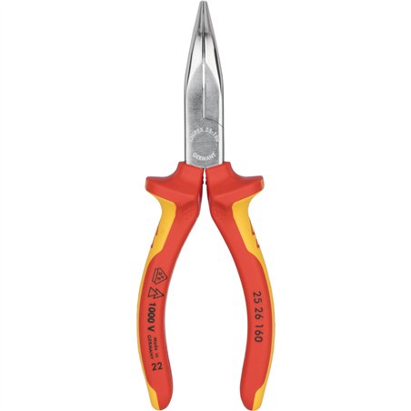 KNIPEX pinza becchi mezzotondi con tronch.