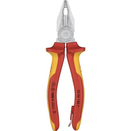 KNIPEX pinza universale con zone di presa