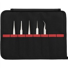 KNIPEX pinzette di precisione set 5 pz. 2