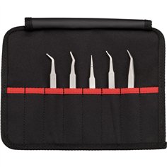 KNIPEX SMD pinzette di precis. set, 5 pz. 2
