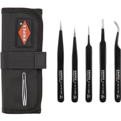 KNIPEX pinzette univ. set ESD 5 pz.
